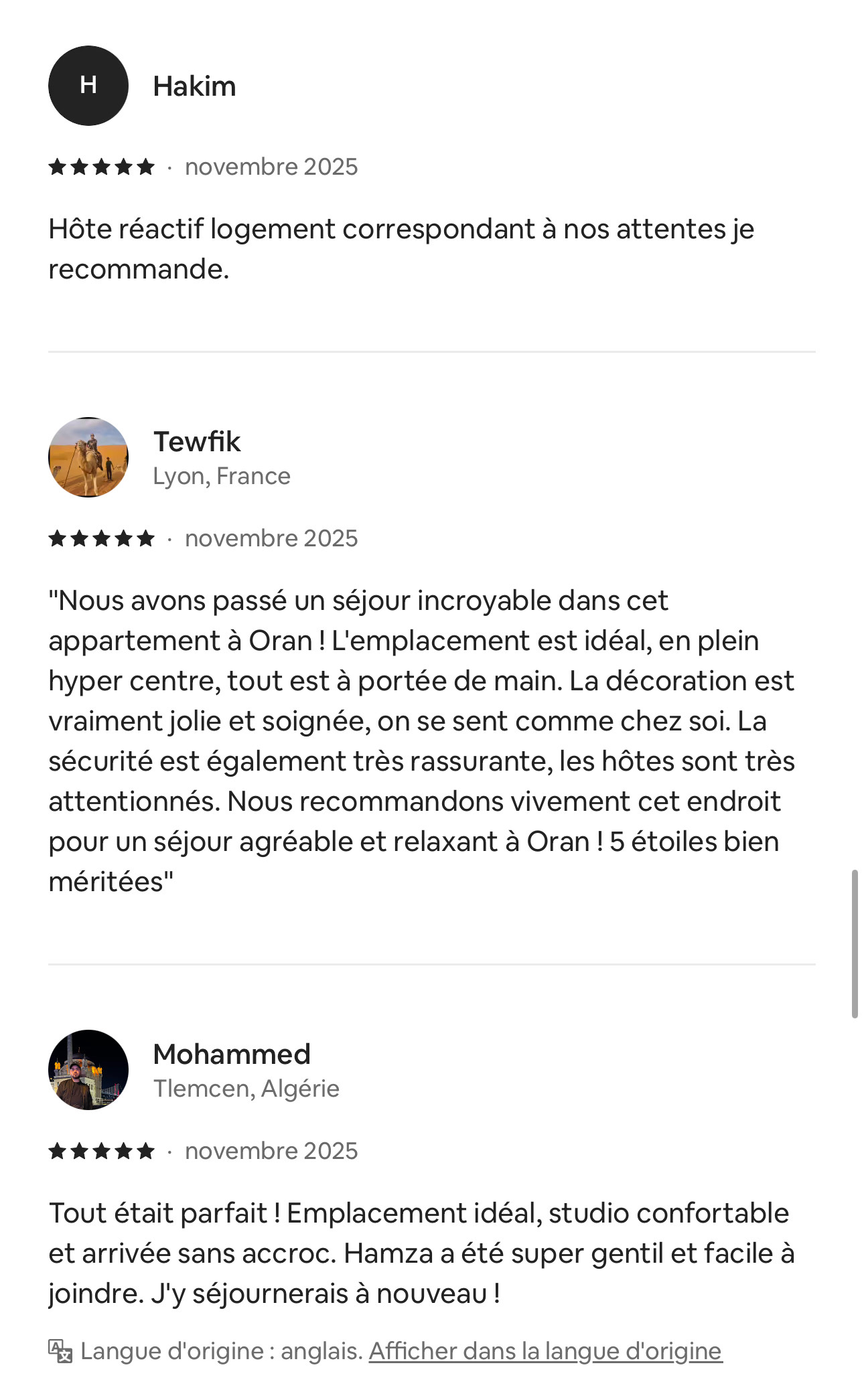 Avis Airbnb